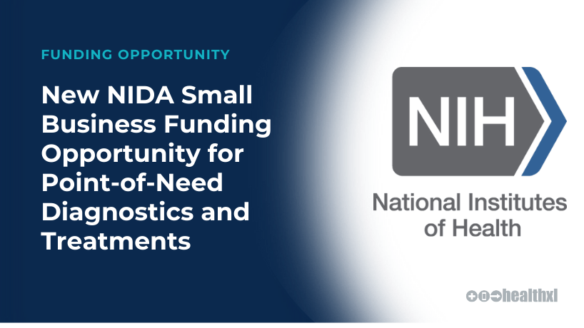 New NIDA Small Business Funding Opportunity for Point-of-Need Diagnostics and Treatments