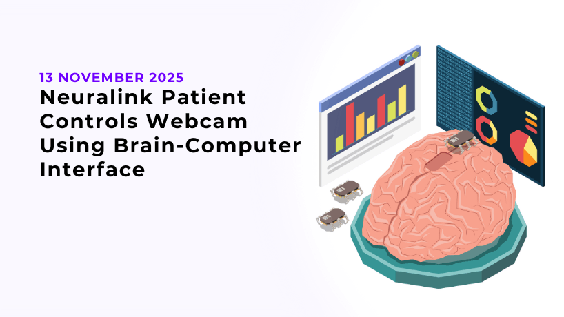 Neuralink Patient Controls Webcam Using Brain-Computer Interface