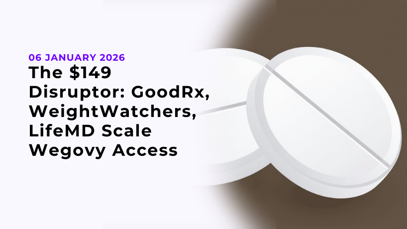 The $149 Disruptor: GoodRx, WeightWatchers, LifeMD Scale Wegovy Access